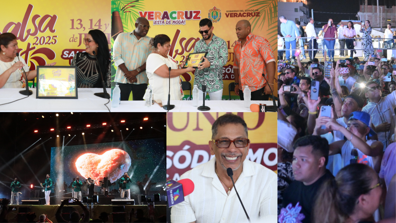 Salsa Fest 2025 Rocío Nahle García, gobernadora de Veracruz