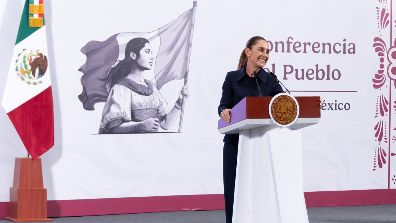 Claudia Sheinabum Pardo, presidenta de México