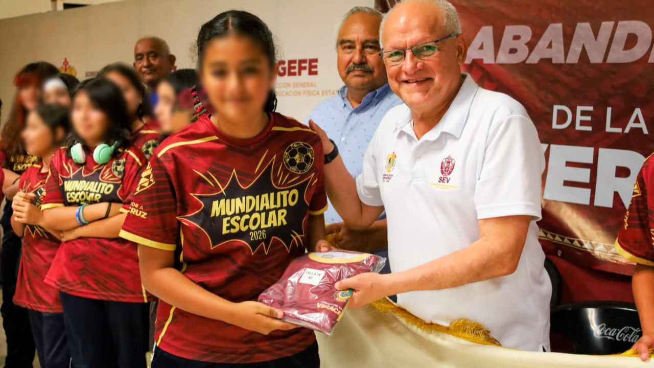 Mundialito Rocío Nahle García, gobernadora de Veracruz