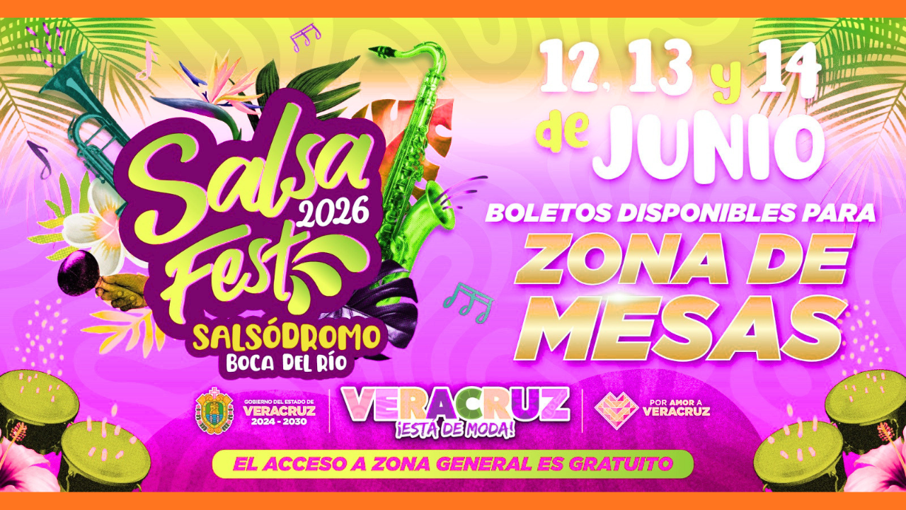 SALSA FEST ROCÍO NAHLE GARCÍA, GOBERNADORA DE VERACRUZ