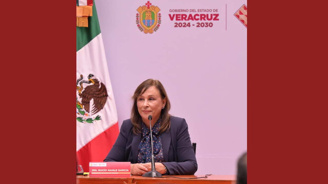Rocío Nahle García, gobernadora de Veracruz