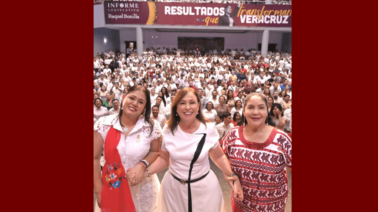 Rocío Nahle García, gobernadora de veracruz